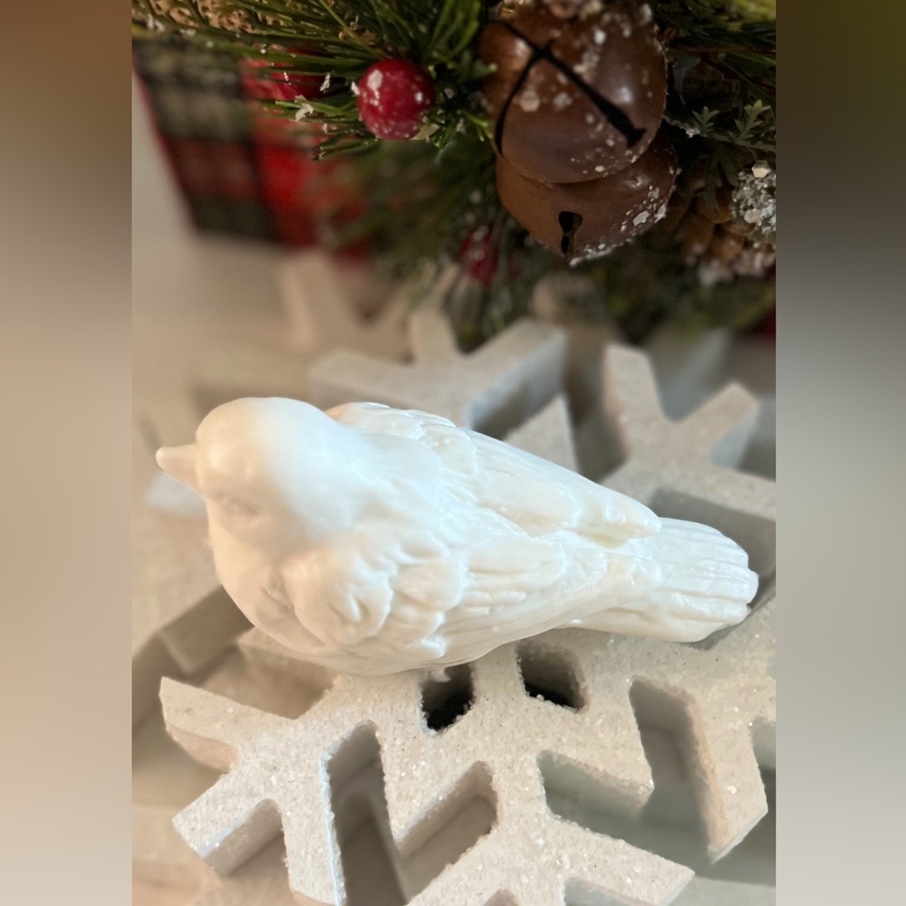 Handmade Decorative Soap  Winter Bird Soap